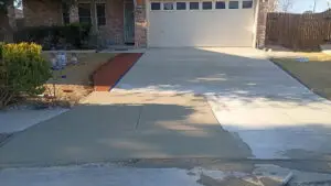 Stamped Concrete Driveway Installation in San Antonio