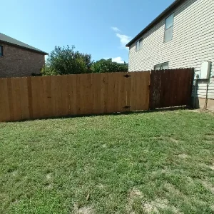 Fence Repair Project in Alamo Heights, San Antonio