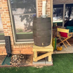 Rainwater Collection Tank Installation in Alamo Heights